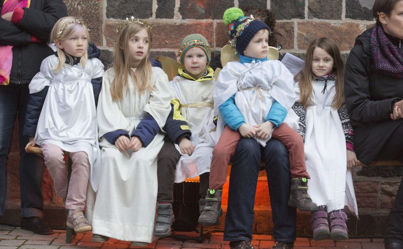 Krippenspiel-Kinder